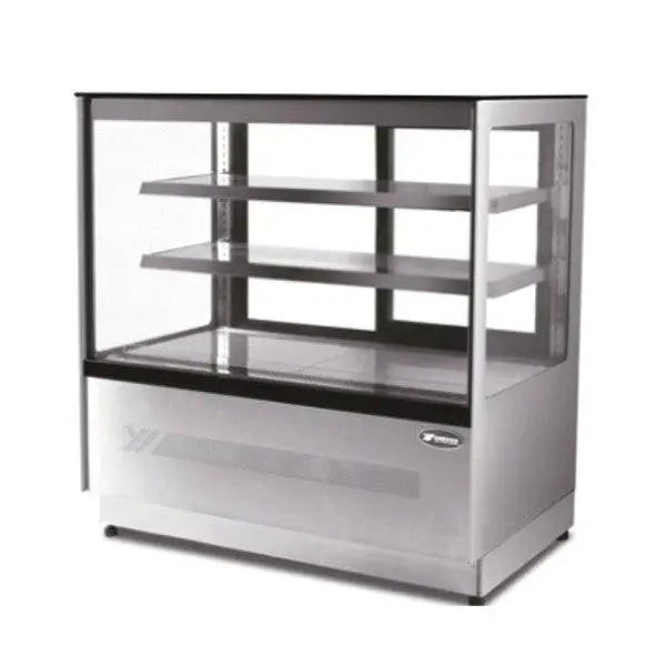 Atosa DF127F, Upright Square Glass Door Cake Fridge 395L