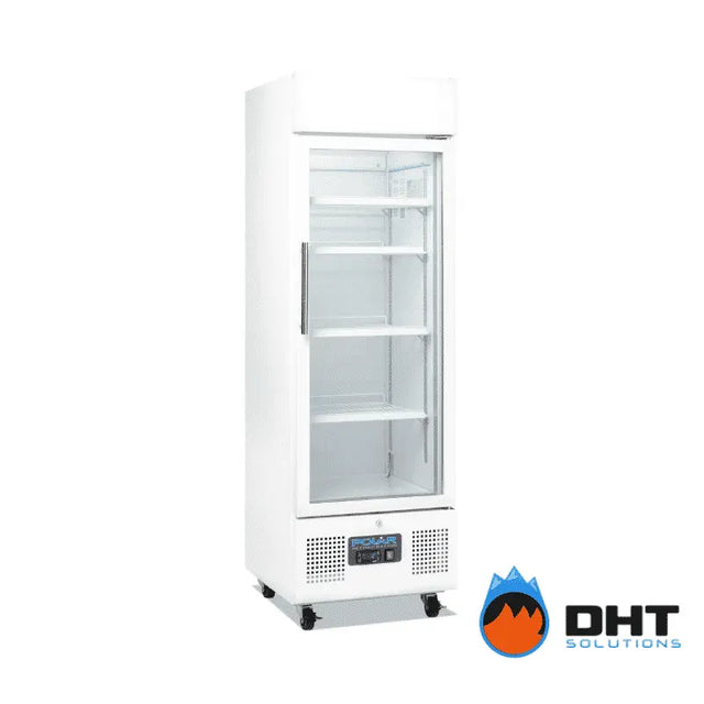 Polar DM075-A Polar G-Series Upright Display Fridge White - 218 Litres Polar