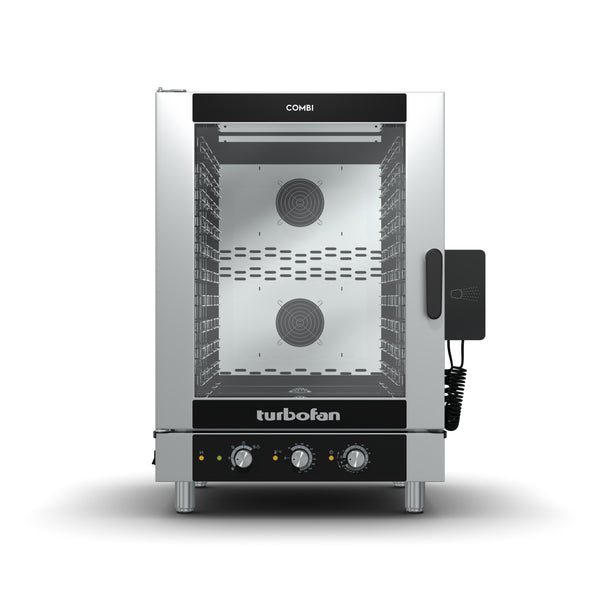 Turbofan EC40M10 Full Size 10 Tray Manual/Electric Combi Oven