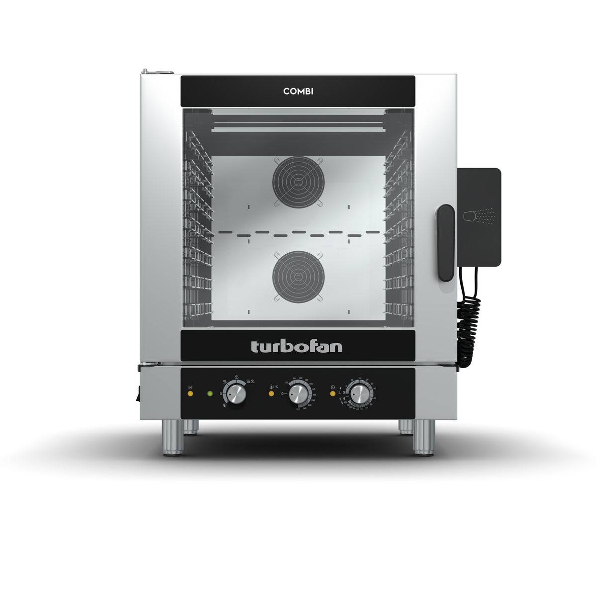 Turbofan EC40M7 Full Size 7 Tray Manual/Electric Combi Oven