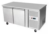 Atosa EPF3462, 2 Solid Door Under Counter Freezer 280L