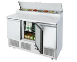Atosa ESL3853, 3 Door Open Top Saladette Prep Fridge 380L