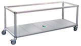 Roband ET25 Food Bar and Bain Marie Trolley - 10 x 1/2 size, double row