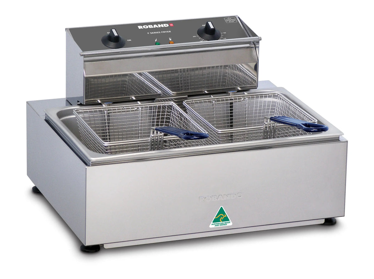 Roband F111 Single Pan/Double basket fryer 11lt