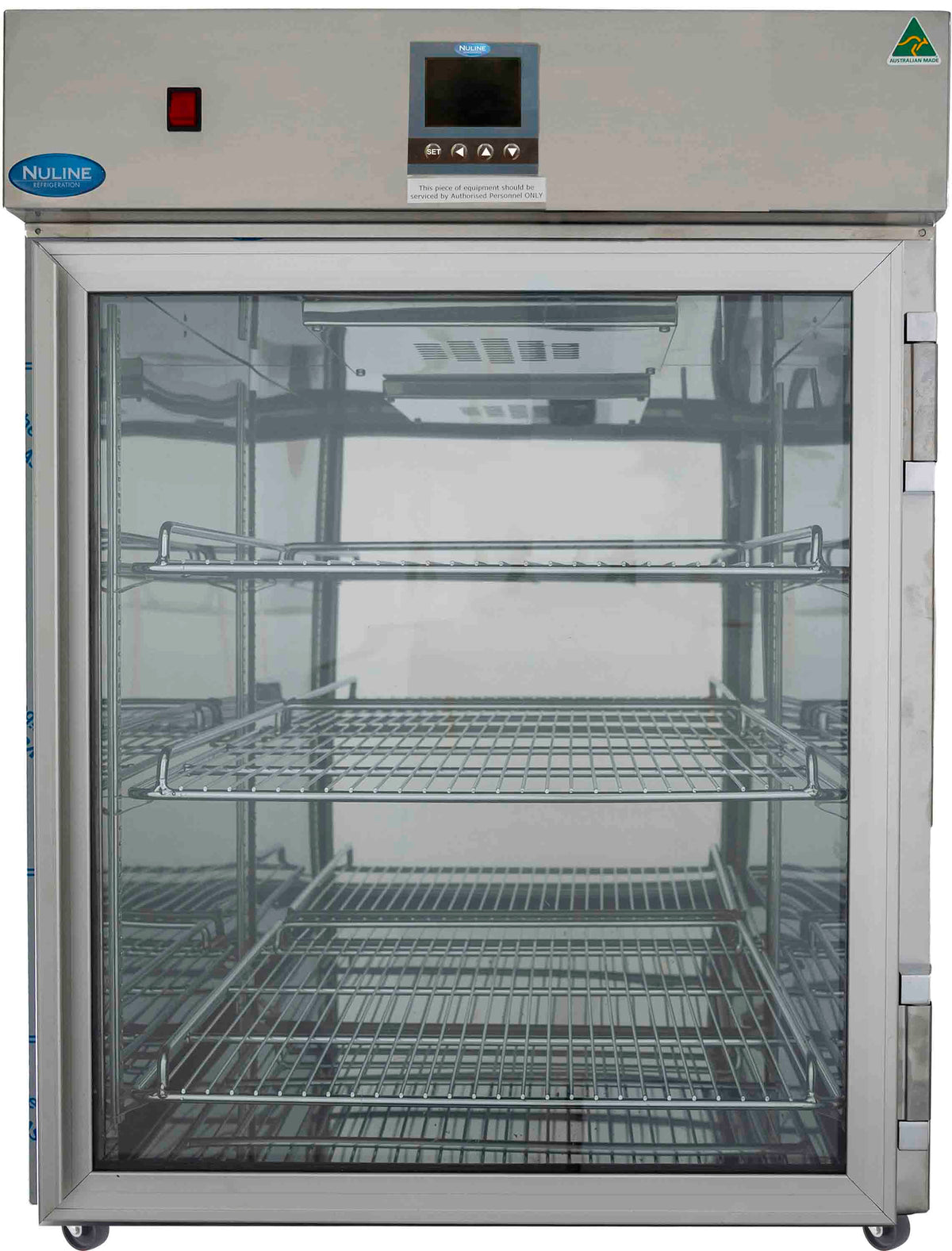 Nuline FW260, 1 Glass Door Under Counter Fluid Warmer Fan-Forced Laboratory Equipment with Microprocessor Control