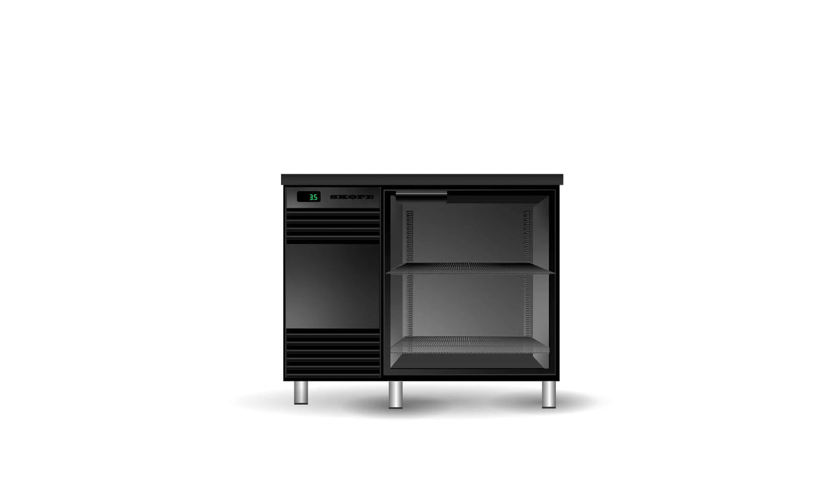 Skope GC.1.GSW, 1 Glass Swing Door Chiller Back Bar Fridge
