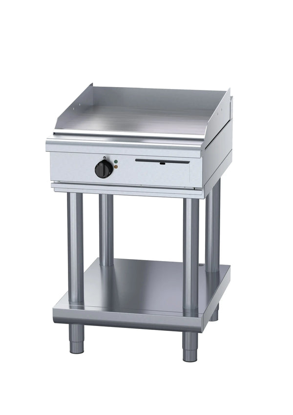 Waldorf 800 GPL8600E-LS, 600mm Griddle Low Back Model with Leg Stand