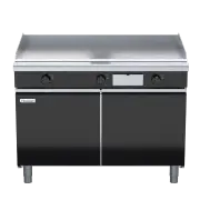 Waldorf Bold GPLB8120E-CD, 1200mm Griddle Low Back Model with Cabinet Base