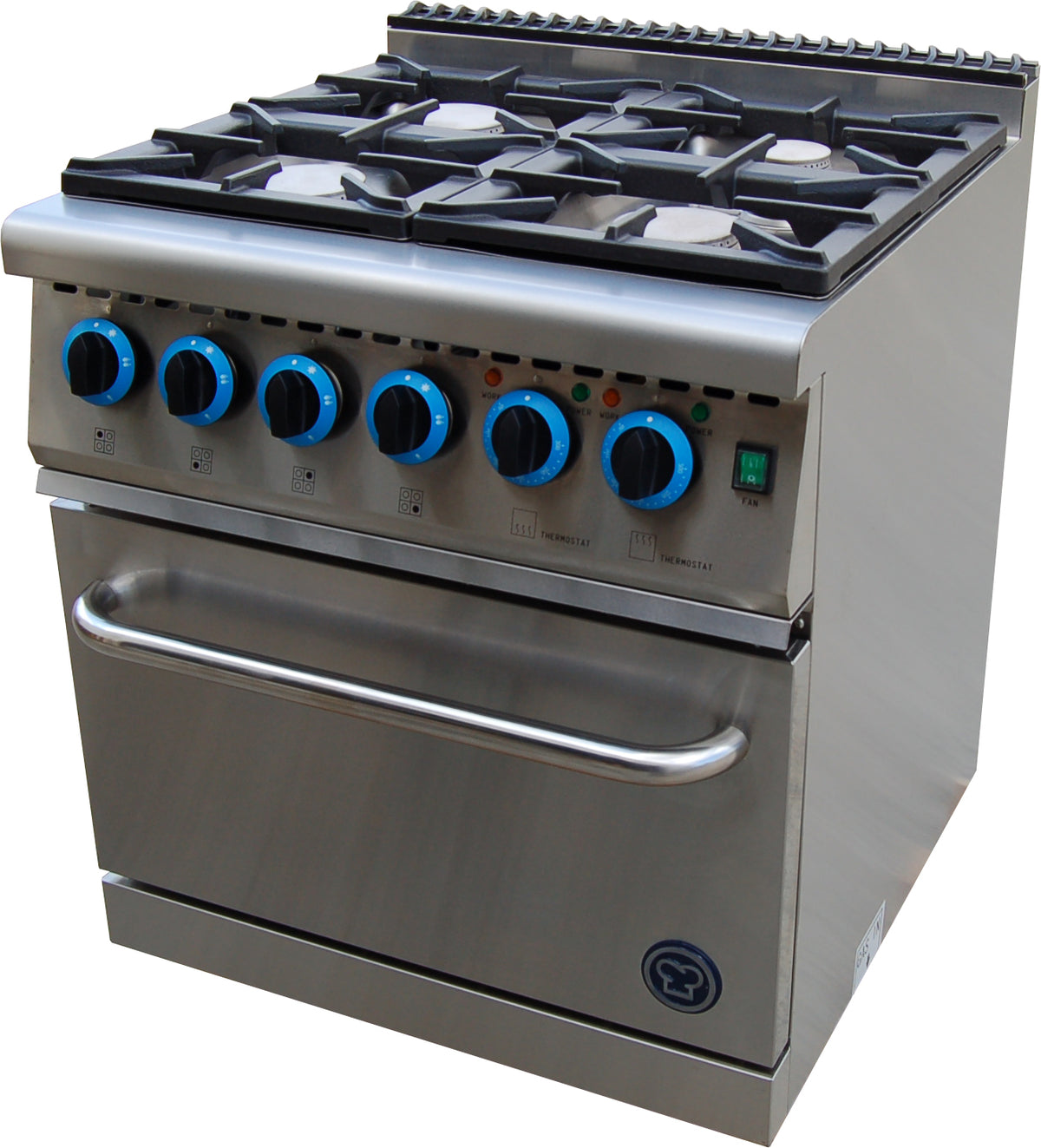 Goldstein 700 GR-GE710FF, 4 Burner Oven Range