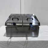 Roband FR28 Counter Top Split Pan Fryer