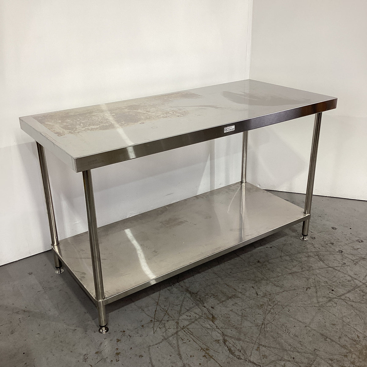 Simply Stainless SS01.1500 Stainless Steel Bench