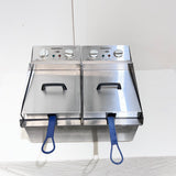 Roband FR28 Counter Top Split Pan Fryer