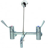 Jetstream JET1836W, Wall Mount Cleaners Sink Faucet Set Tapware with Wall Bracket Support