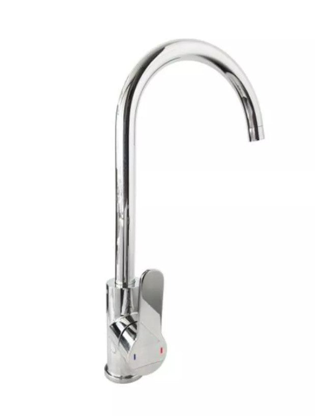 Jetstream JET3000D, Deck Mounted Single Lever Basin Mixer Tapware with 180mm Swing Faucet