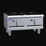 LUUS Freestanding Stockpot FSP-90, 900mm 2 Duckbill Burner Stockpots