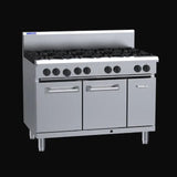 LUUS Static Oven RS-8B, 1200mm 8 Burners &amp; Oven