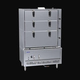 LUUS Auto-Refill Steam Cabinet SCM-120, 1200mm Wide 3 Deck