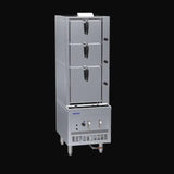LUUS Auto-Refill Steam Cabinet SCM-60, 600mm Wide 3 Deck
