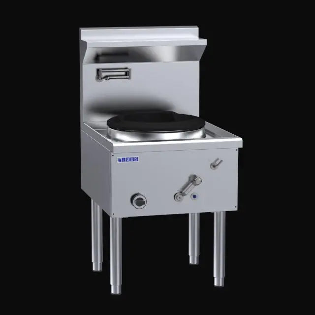 LUUS Waterless Wok WZ-17C, 650mm 1 Duckbill Burner Wok
