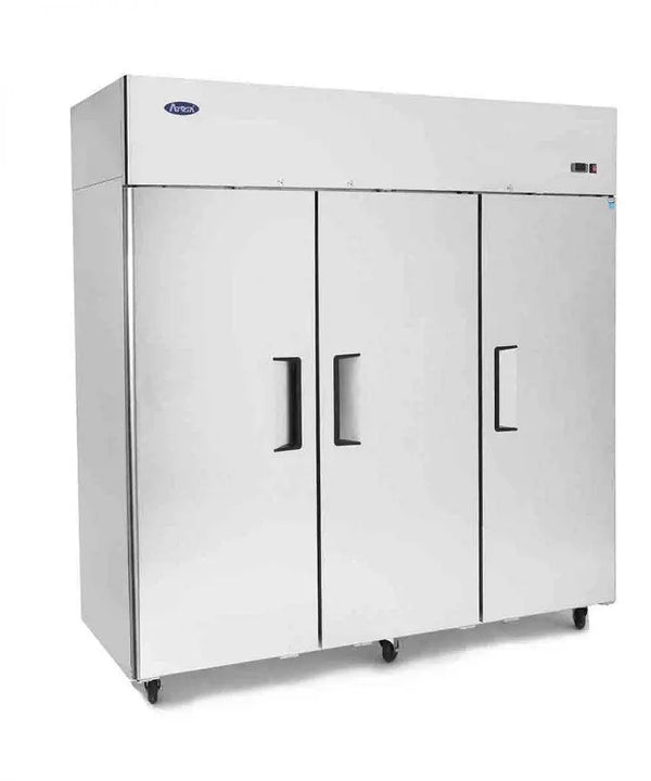 Atosa MBF8006, Top Mount 3 Solid Door Upright Fridge 1968L