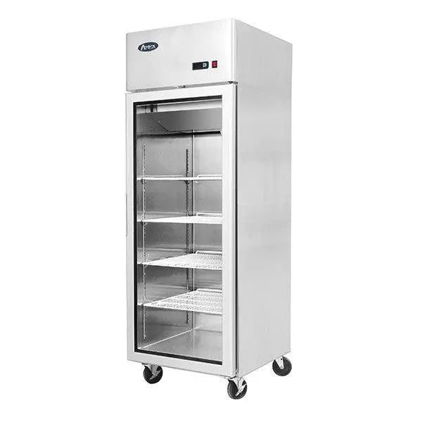 Atosa MCF8605, Top Mount 2 Glass Door Upright Fridge 1300L
