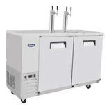 Atosa MKC58, 2 Solid Door Keg Coolers Back Bar Fridge 390L
