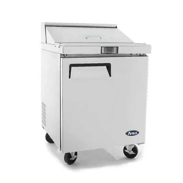 Atosa MSF8301, 1 Solid Door Sandwich Prep Table Prep Fridge 203L