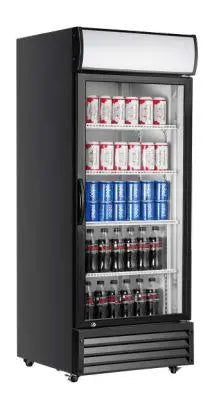 Atosa P600WB, 1 Glass Door Upright Display Fridge 600L