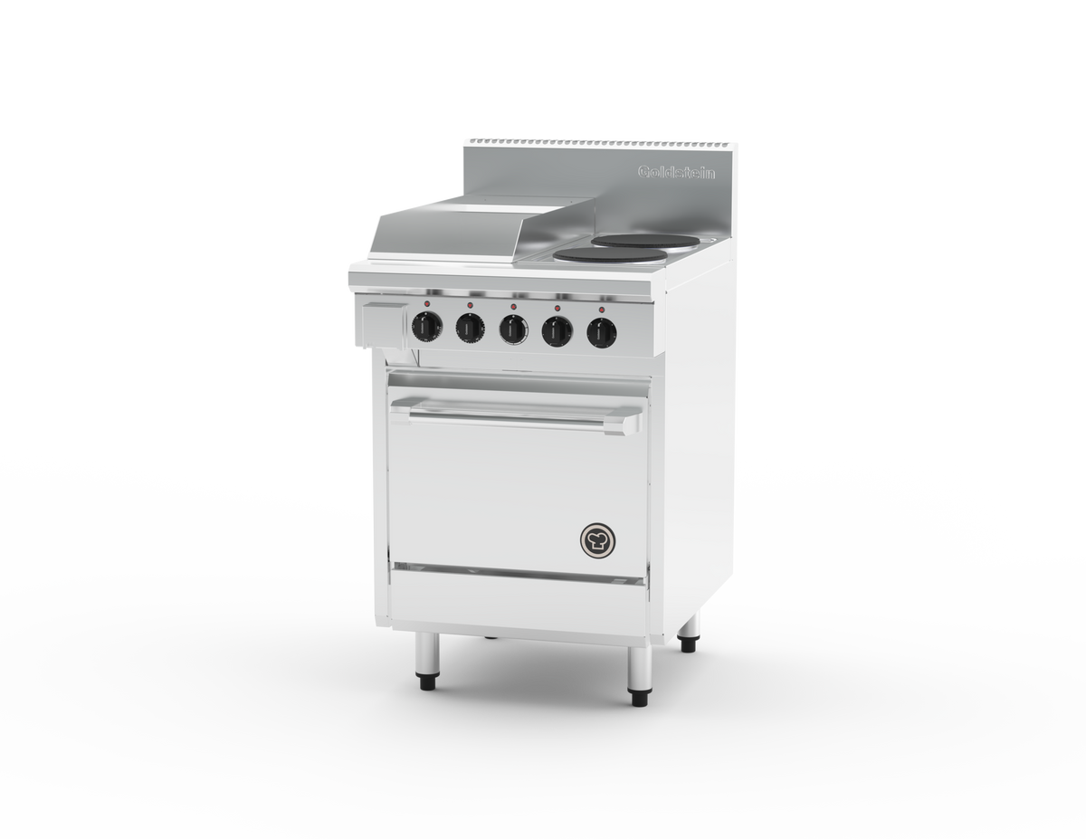 Goldstein 800 PE2S12G20, 610mm Griddle Oven Range