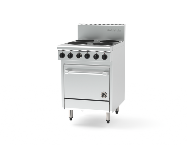 Goldstein 800 PEC4S20, 4 Solid Plate Convection Oven Range