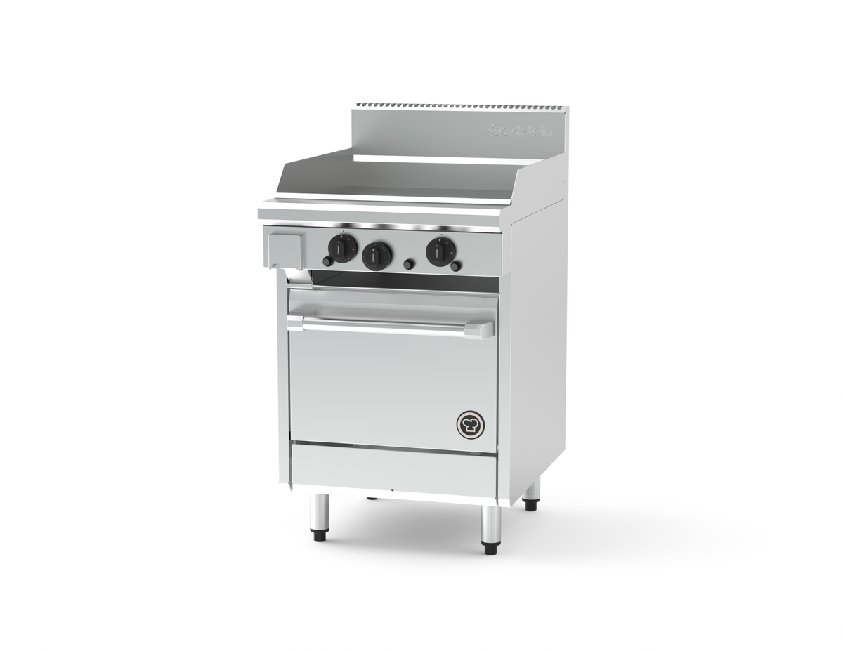 Goldstein 800 PF24G20-X, 610mm Griddle Oven Range