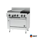 Goldstein 800 PF24G228-X, 2 Burner with 610mm Griddle Oven Range Goldstein