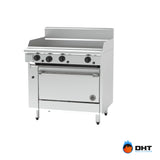 Goldstein 800 PF36G28-X, 914mm Griddle Oven Range Goldstein