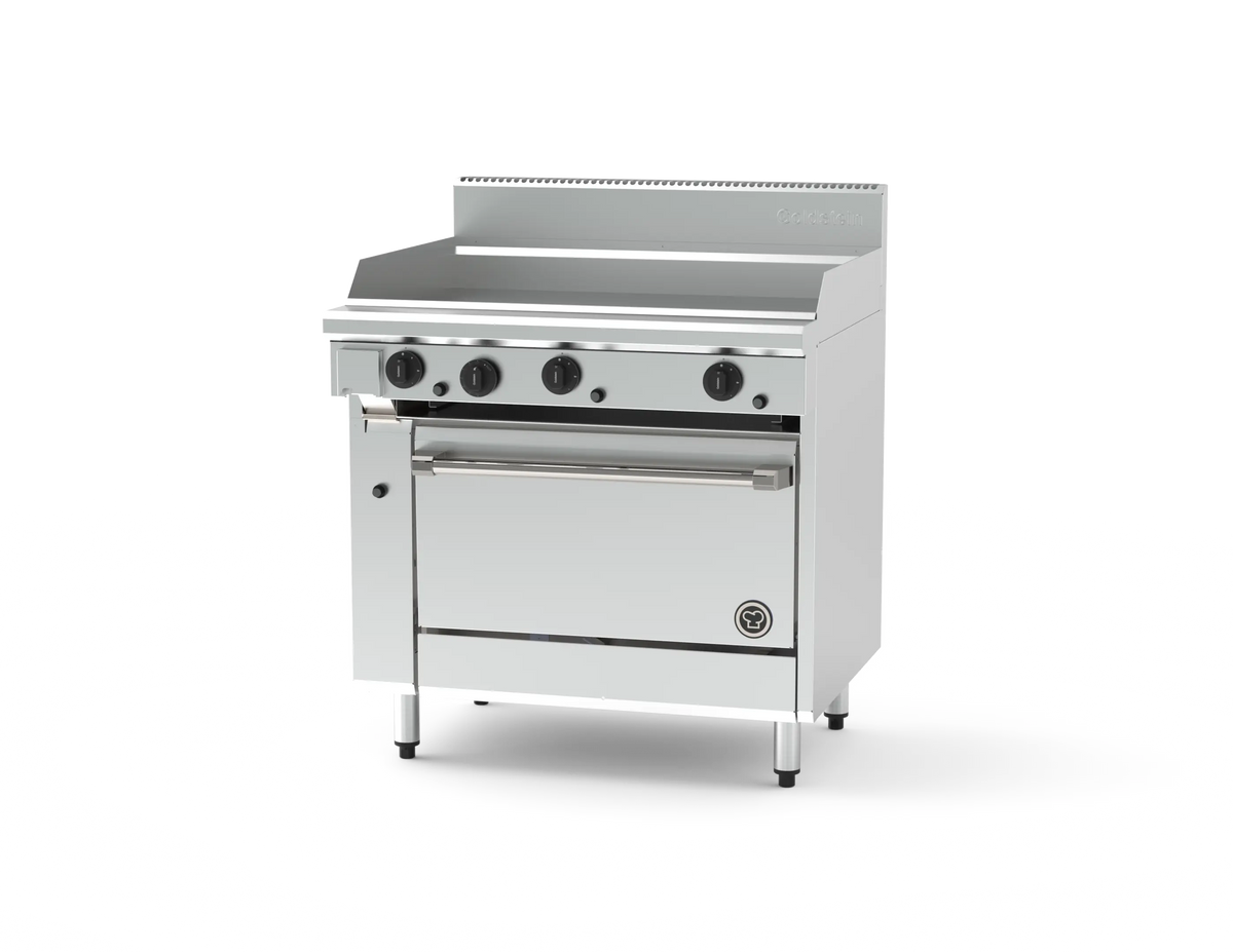 Goldstein 800 PF36G28-X, 914mm Griddle Oven Range