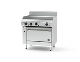 Goldstein 800 PF36G28-X, 914mm Griddle Oven Range