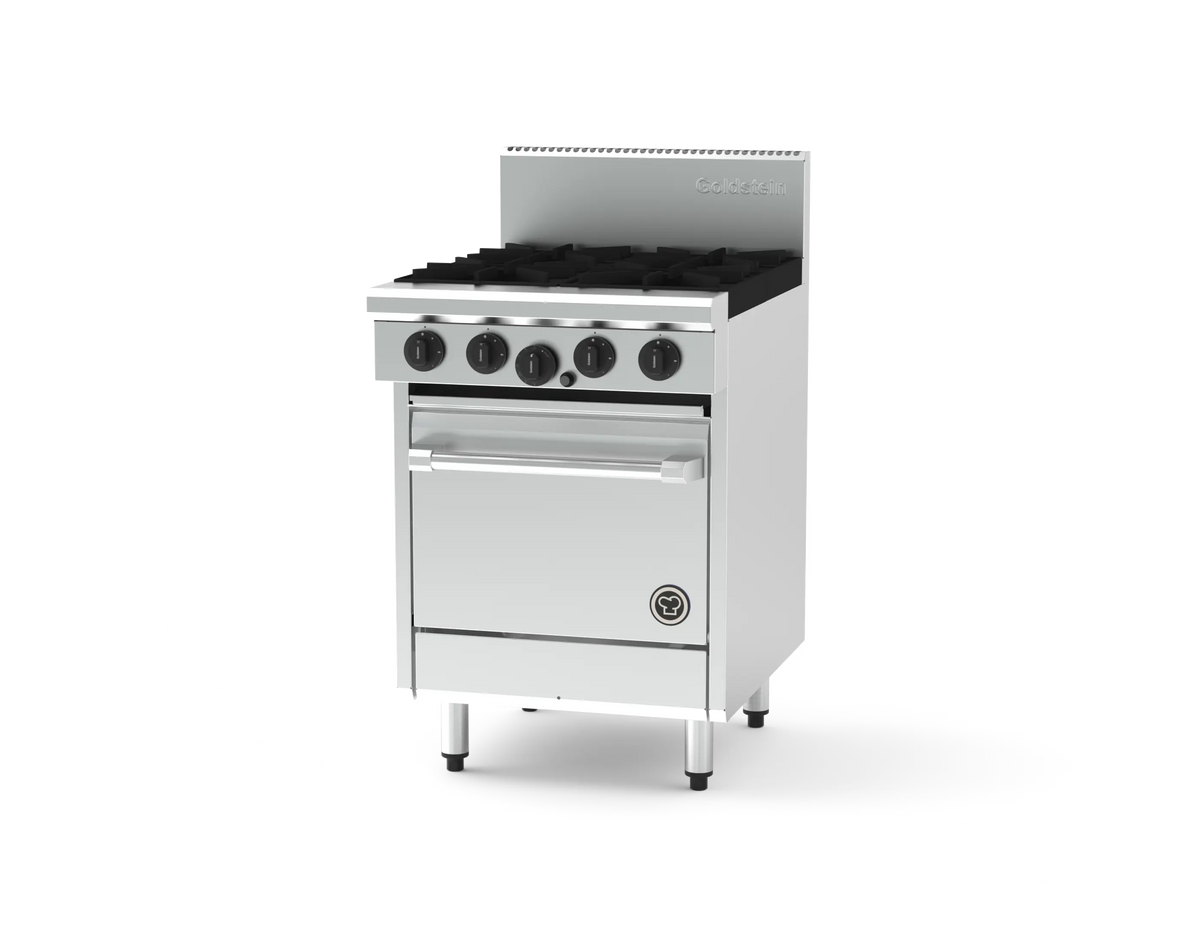 Goldstein PF420-X, 4 Burner Oven Range