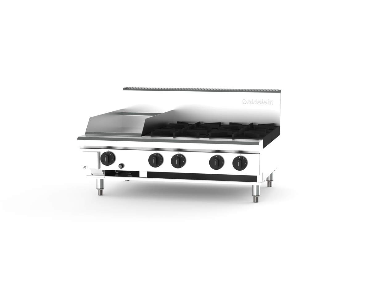 Goldstein 800 PFB12-X, 2 Burner Cooktop