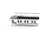 Goldstein 800 PFB12G6-X, 6 Burner with 305mm Griddle Cooktop