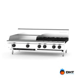 Goldstein 800 PFB24G4-X, 4 Burner with 610mm Griddle Cooktop Goldstein