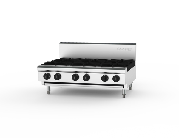 Goldstein 800 PFB36-X, 6 Burner Cooktop