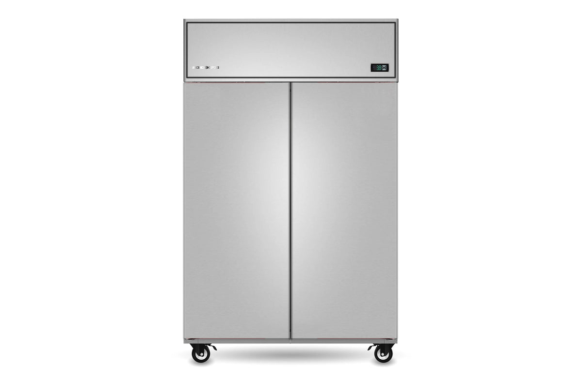 SKOPE PG21.UPR.2.SD ProSpec Double Solid Door Upright Fridge