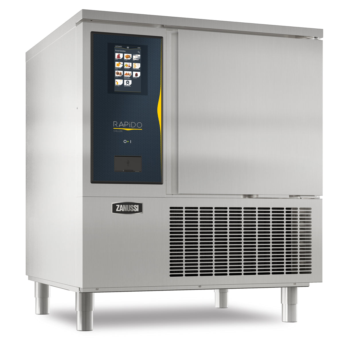 Zanussi Rapido 110544, 6 x 1/1GN Blast Chiller-Freezer with Touch Screen Control