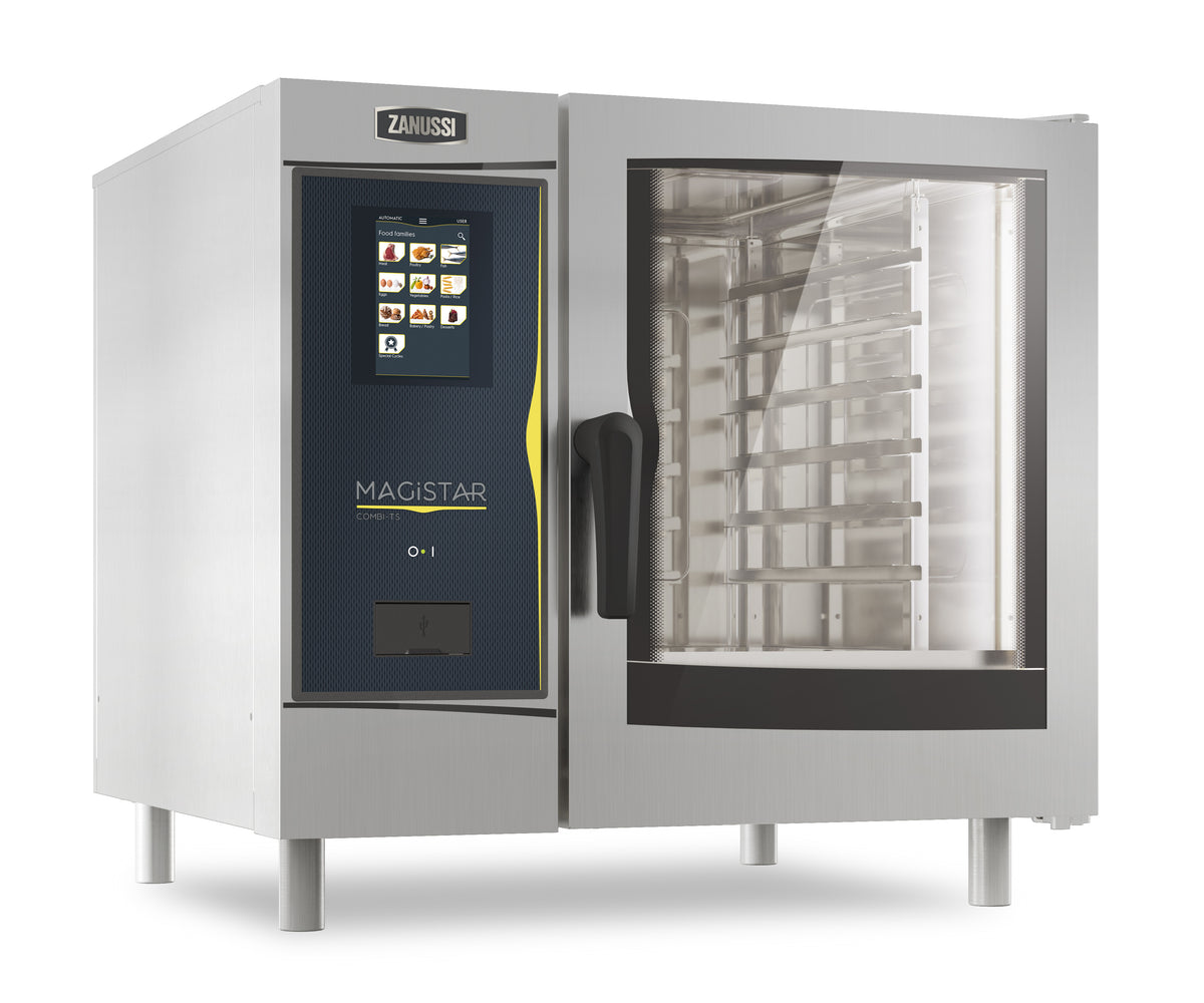 Zanussi Magistar 218770, 6 x 1/1GN Combi Oven with Touch Screen Control, Boiler Generated Steam