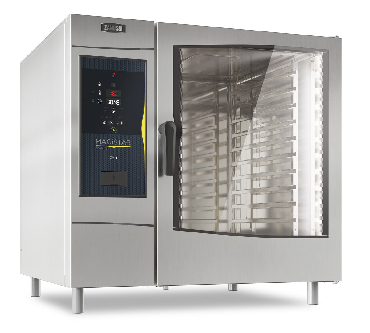 Zanussi Magistar 218833, 10 x 2/1GN Combi Oven with Digital Control, Boiler Generated Steam