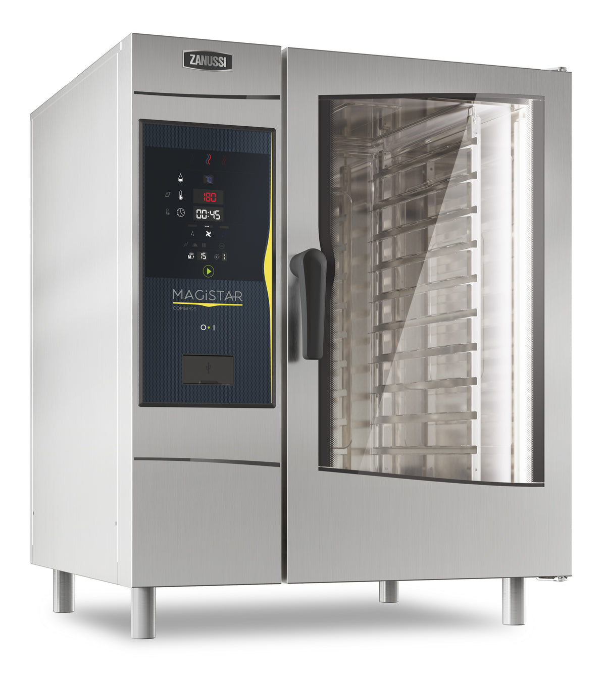 Zanussi Magistar 218872, 10 x 1/1GN Combi Oven with Digital Control, Boiler Generated Steam