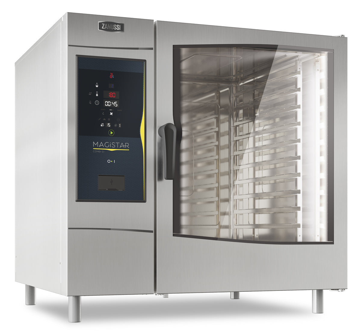 Zanussi Magistar 218973, 10 x 2/1GN Combi Oven with Digital Control, Direct Injected Steam