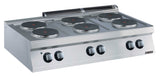 Zanussi EVO700 372019, 6 Hot Plate Cooktop
