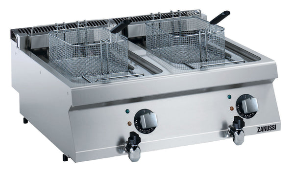 Zanussi EVO700 372080, 800mm Twin Well Fryer