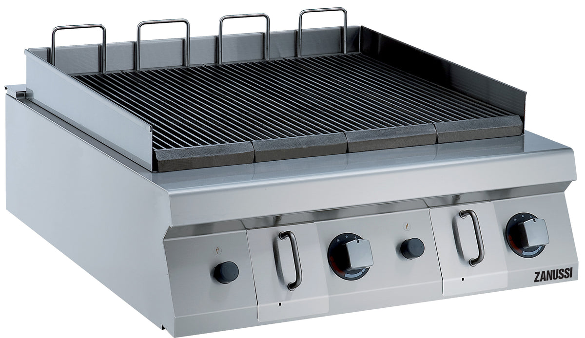 Zanussi EVO900 392065, 800mm Full Module Powergrill Char Grill with Bench Base