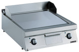 Zanussi EVO900 392073, 800mm Fry Top with Smooth Polished Chrome Sloped Plate